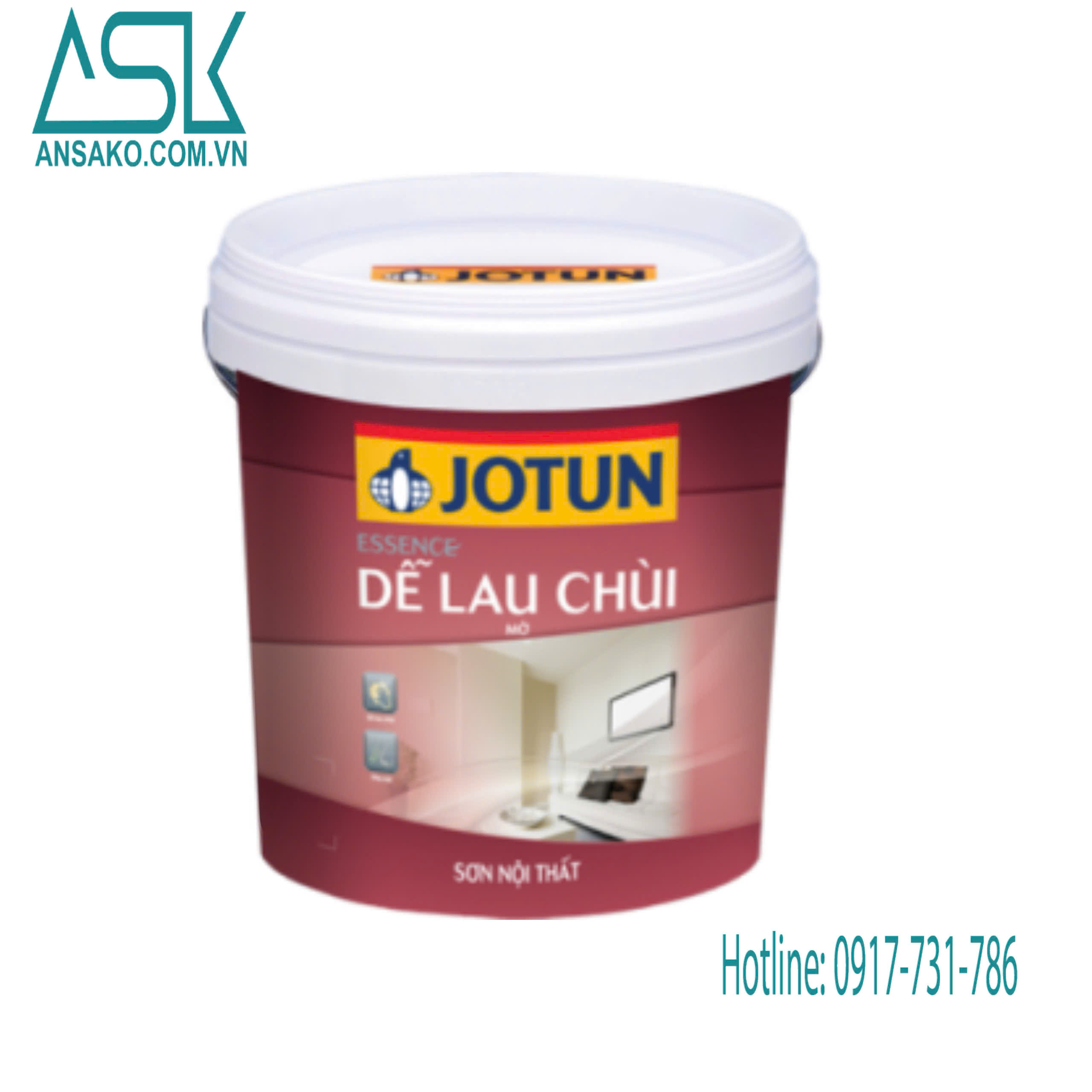 Jotun Essence dễ lau chùi